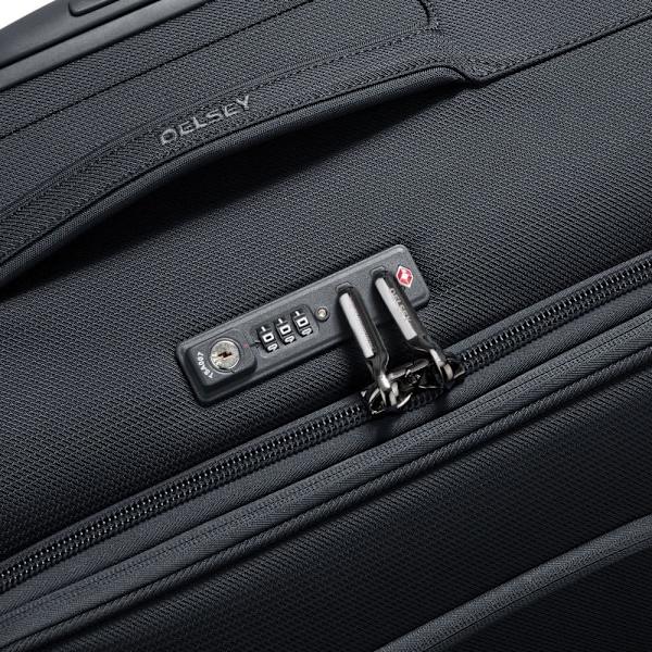Delsey Montm Air 2.0 78 Cm Expandable 118l Kuffert Med Hjul Sort XL