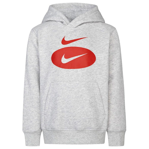 Nike Kids Tröja Swoosh Pullover Grå 5-6 Years