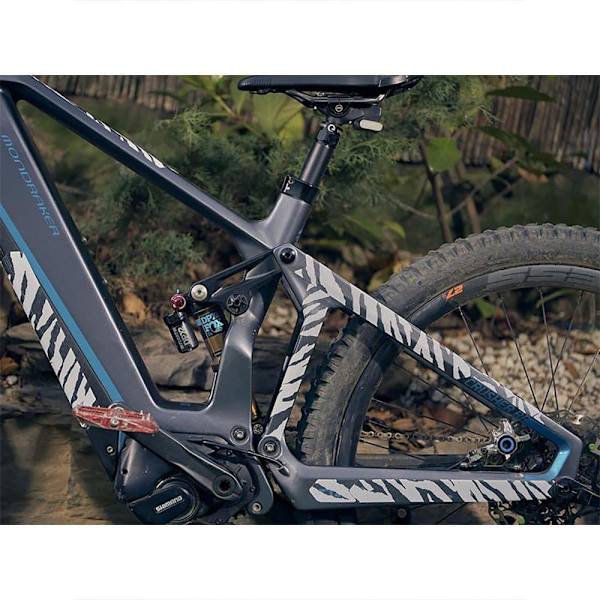 All Mountain Style Frame Guard -tarrat Honeycomb Valkoinen
