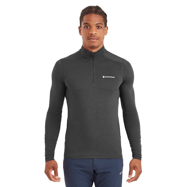 Montane Dart Xt Halv Dragkedja Långärmad T-shirt Grå 2XL Man