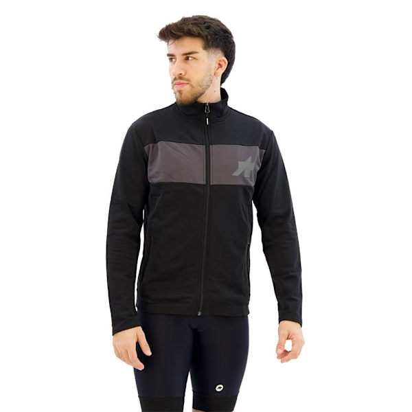 Assos Signature Evo Jakke Sort M Mand