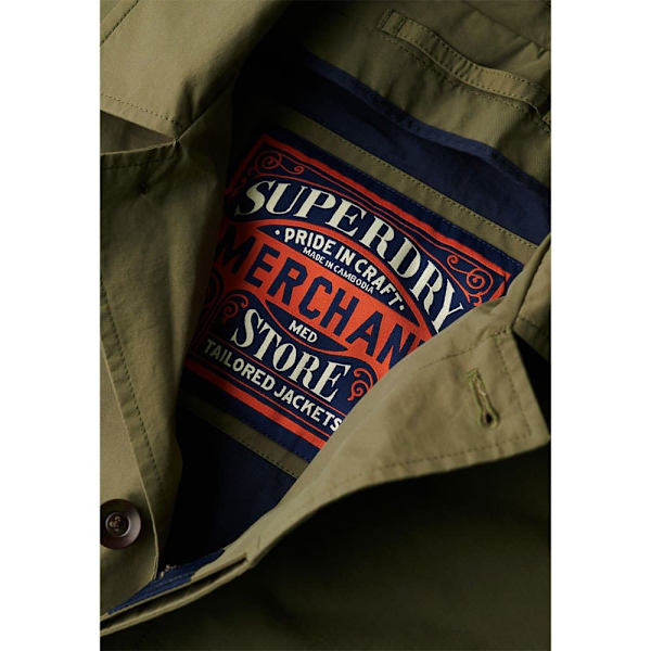Superdry Merchant Car Kappa Grönt L Man