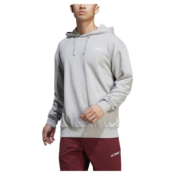 Adidas Luvtröja Organiser Logo Grå M Man