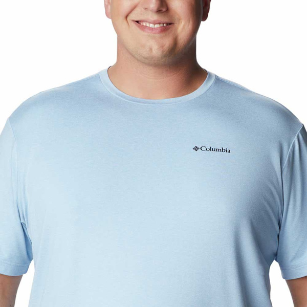 Columbia Kortärmad T-shirt Tech Trail Graphic Blå M Man