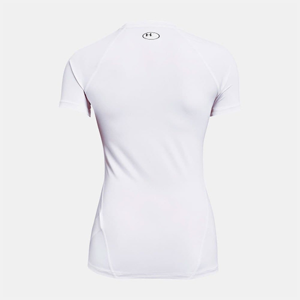 Under Armour Hg Authentics Comp T-shirt Med Korte ærmer Hvid M Kvinde