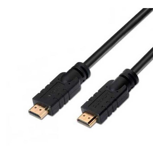 Aisens Kaapeli Hdmi Male To Hdmi Male Repeater 30 M Musta