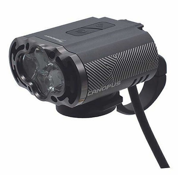 Moon Front Lys Canopus Usb Sort 4000 Lumens