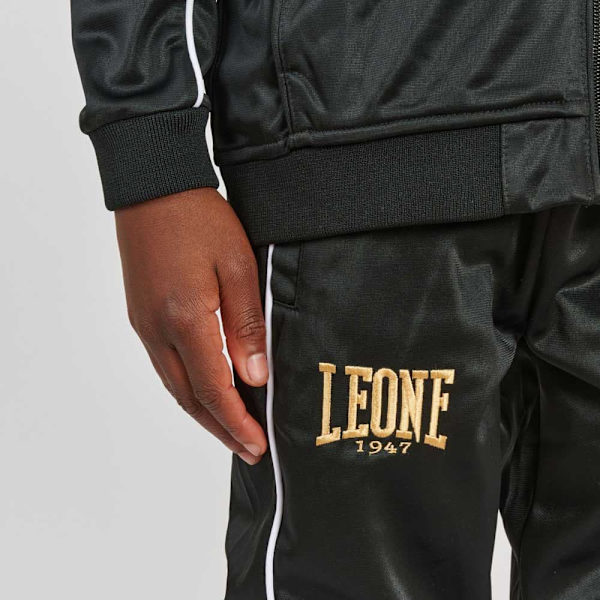 Leone1947 Träningsoverall Premium Logo Svart M Pojke
