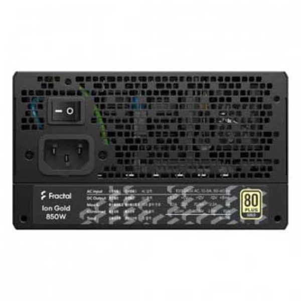 Fractal Modulær Strømforsyning Ion 850w 80 Plus Gold Sort