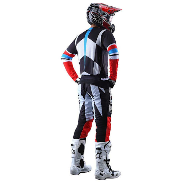Troy Lee Designs Langærmet T-shirt Gp Air Warped Sort M Mand