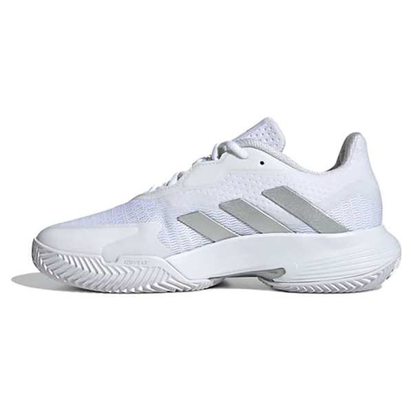 Adidas Alla Hovskor Courtjam Control Clay Vit EU 38 2/3 Kvinna