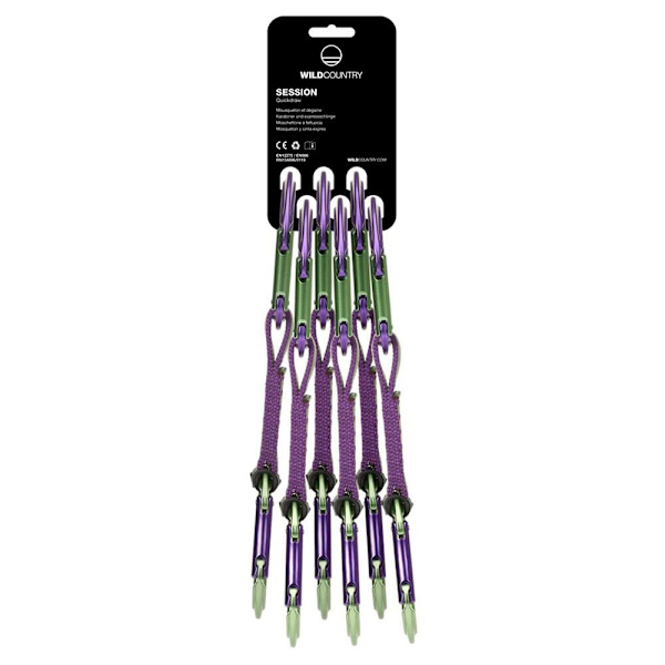 Wildcountry Session 6 Yksiköt Nopea Arvonta Violetti 12 cm