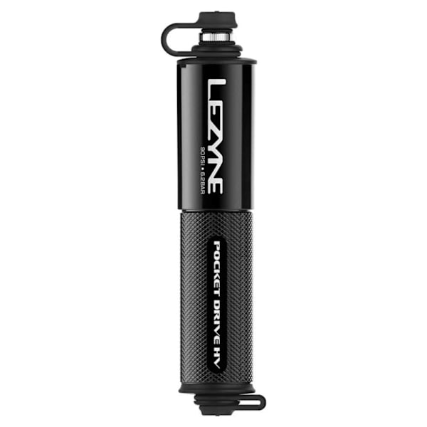 Lezyne Mini Pumpe Pocket Drive Hv Sort 90 Psi