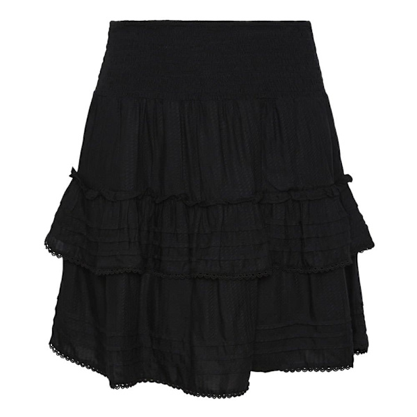 Yas Kort Nederdel Ranti Sort 2XL Kvinde