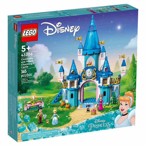 Lego Askungen Slott Och Prinsen Flerfärgad