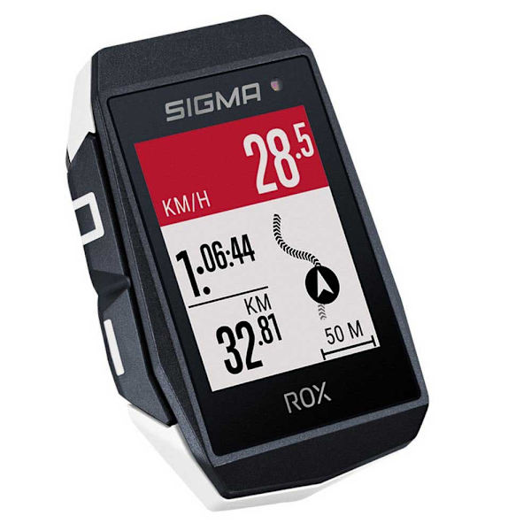 Sigma Cykelcomputer Med Sensorsæt Rox 11.1 Evo Hvid