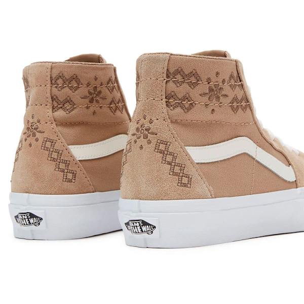 Vans Sk8-hi Tapered Skor Beige EU 37 Kvinna