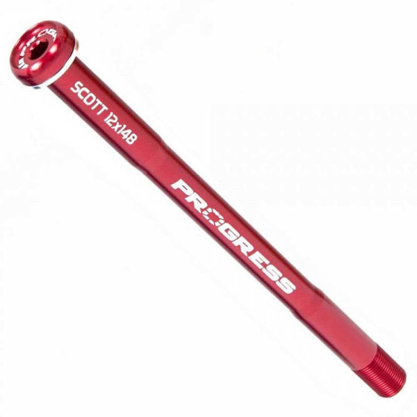 Progress Pg-402 Rockshox Gennemgående Aksel Rød 12 x 148 mm