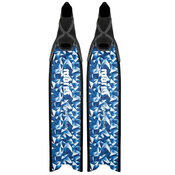 Mares Pure Passion Mellemstore Finner X-wing Apnea Blå EU 36-37