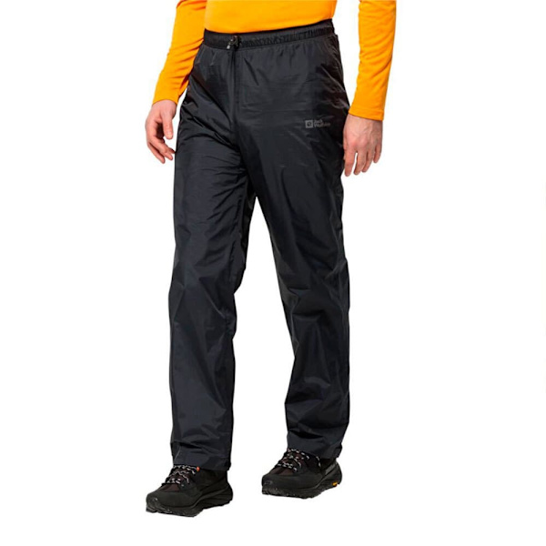 Jack Wolfskin Rainy Day Bukser Sort XL Mand