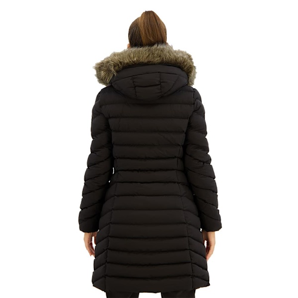 Superdry Fuji Faux Fur Jacka Svart L Kvinna