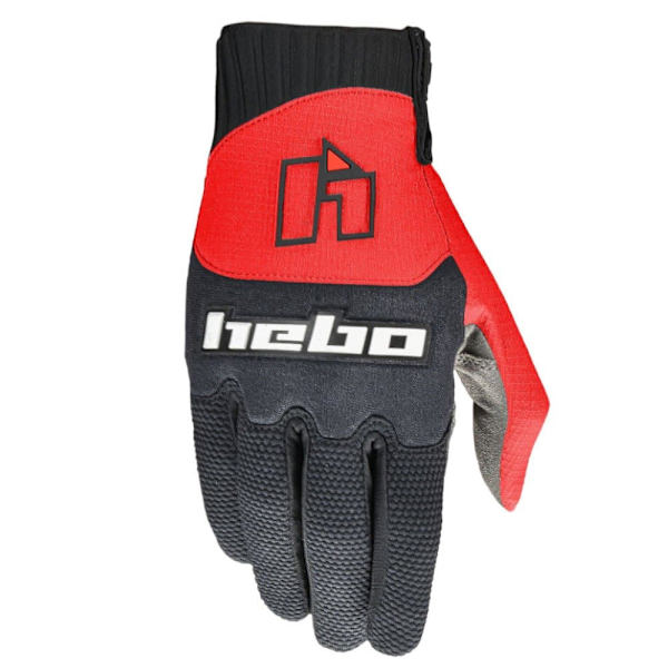 Hebo Handsker Scratch Rød,Sort M