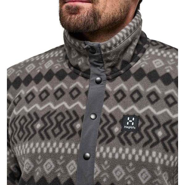 Haglofs Mora Mid Sweatshirt Med Lynlås Grå S Mand