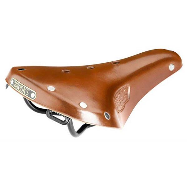 Brooks England Kvinna Sadel B17 S Standard Brun 176 mm