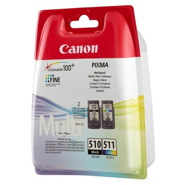 Canon Blækpatron Pg-510/cl-511 Flerfarvet