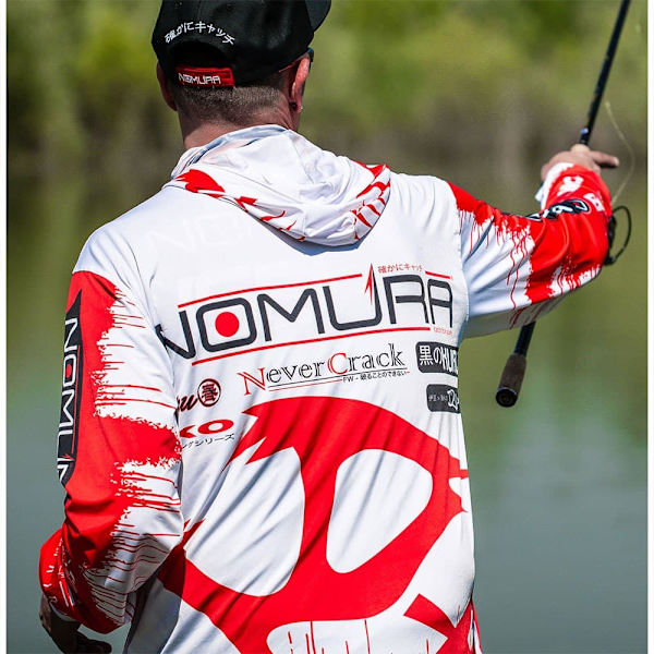 Nomura Tröja Med Full Dragkedja Bloody Fishbone Vit XL Man