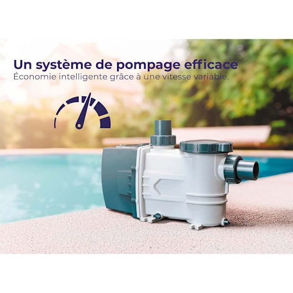 Gre Pool Pumpe 0.75 Hp Up To 65m³  3-4 cv