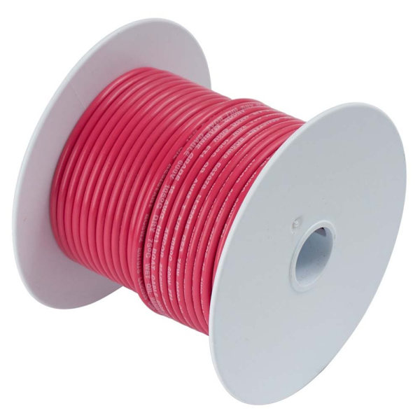Ancor Tinattu Kupari Akkukaapeli 4 Awg/19 Mm2 Punainen 30 m