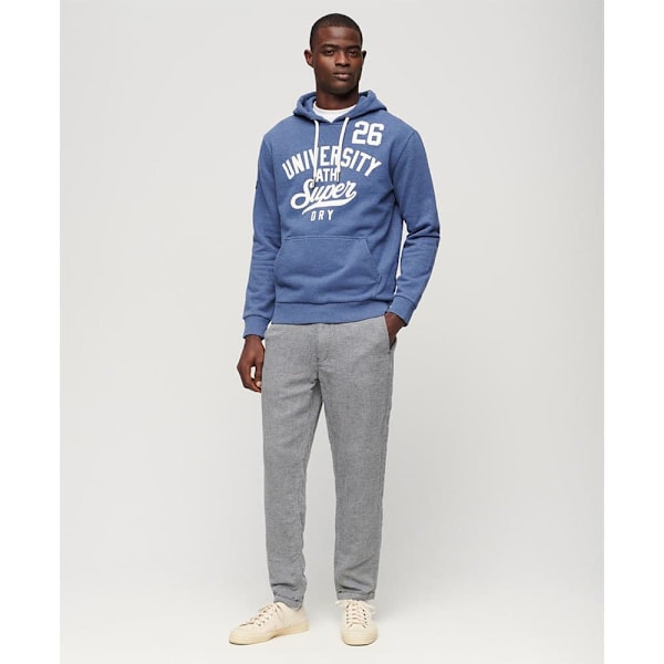 Superdry Drawstring Byxor Blå L Man
