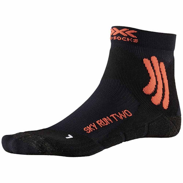 X-socks Sky Running Two Sokker Sort EU 39-41 Mand