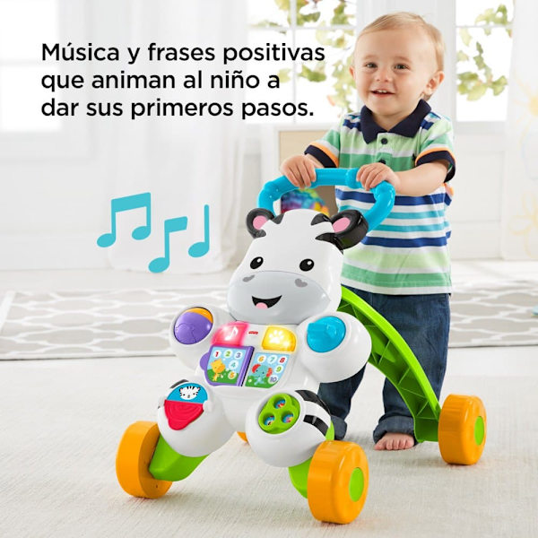 Fisher Price Lär Dig Med Mig Zebra Walker Flerfärgad 6 Months
