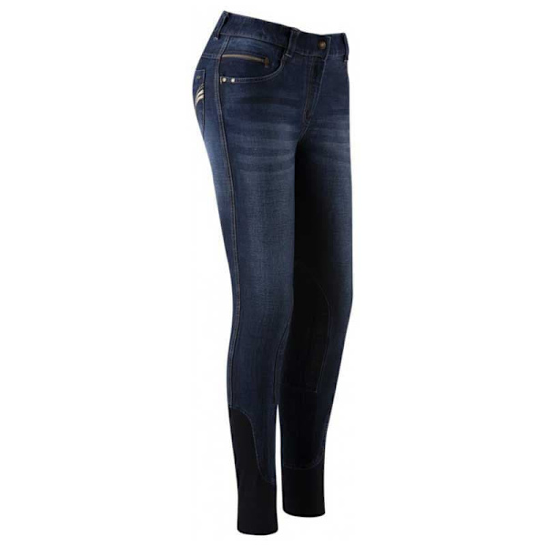 Equitheme Ridbyxor Texas Jean Blå 40