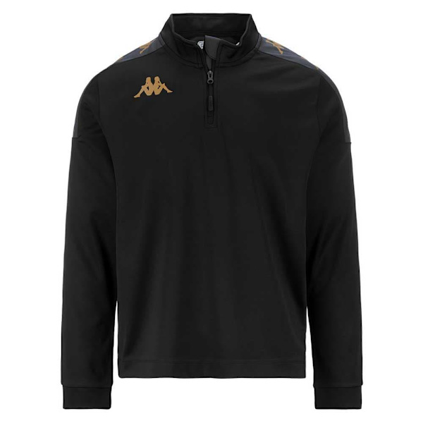 Kappa Halv Lynlå Sweatshirt Gassolo Sort M Mand