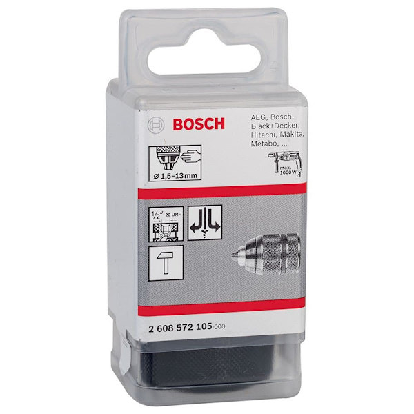 Bosch Professional Kasta 1.5-13 X 1/2-20 16 Mm Silver