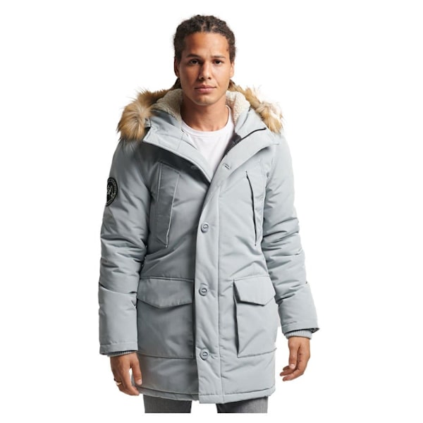 Superdry Jacka Vintage Everest Blå S Man