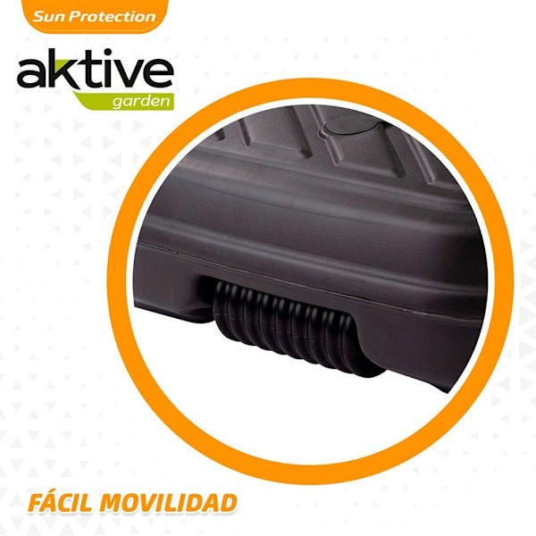 Aktive Perusaurinkovarjo 57x56x40 Cm-42kg Musta