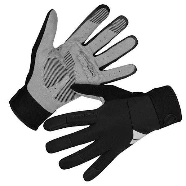 Endura Lange Handsker Windchill Sort S Kvinde