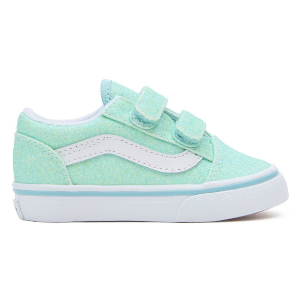 Vans Old Skool V Skor Grönt EU 21 1/2 Pojke