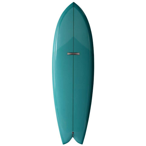 G&s Surfboards Surfbräda Summerfish Tint Gloss&polished 3 F Future 5´10´´ Blå 177.8 cm