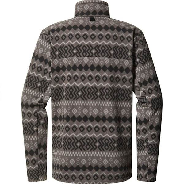 Haglofs Mora Mid Sweatshirt Med Dragkedja Grå S Man