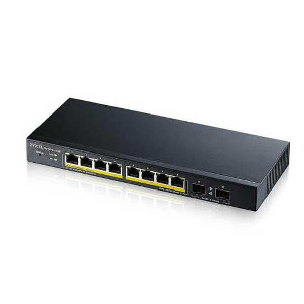Zyxel Switch Gs1900-10hp-eu0102f Silver Svart