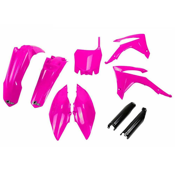 Ufo Plastkit Honda Crf 250r/450r 2014-2017 Hokit116f-p Fork Protectors &