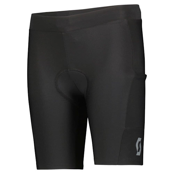 Scott Shorts Sort 128 cm Dreng