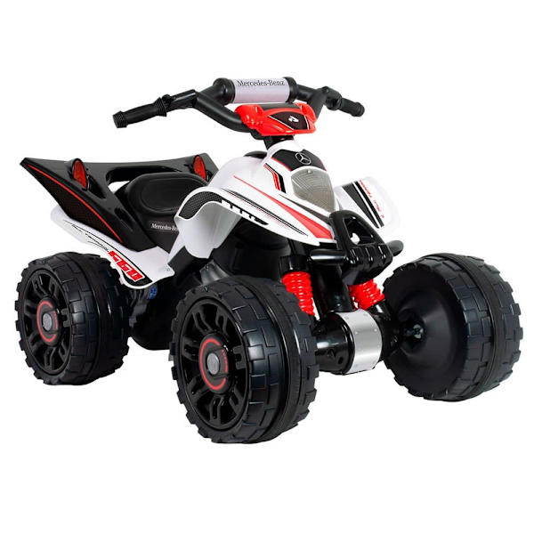 Injusa Mb Quad The Beast 12v Mountable Vehicle Silver 24 Months