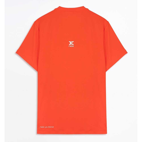 Nox Team Kortärmad Polotröja Orange XL Man