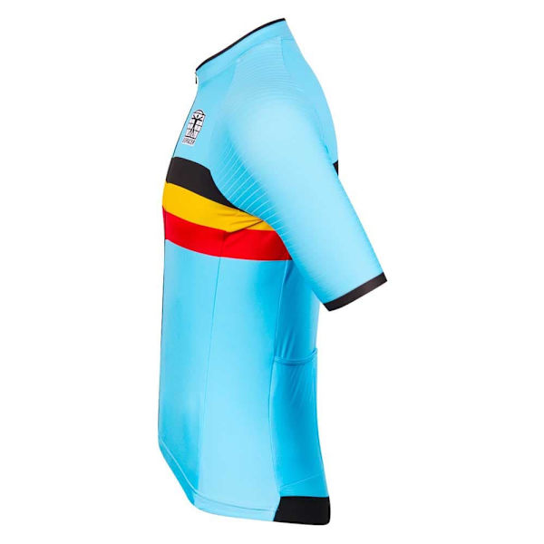 Bioracer Kortærmet Trøje Belgium Icon Classic Flerfarvet XL Mand